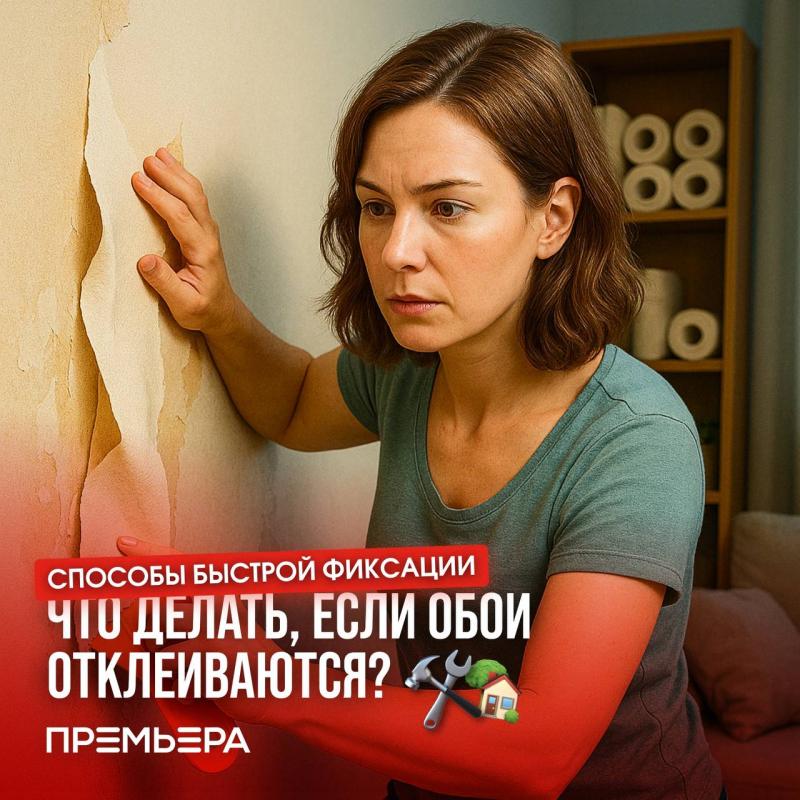 Что делать, если обои отклеиваются?